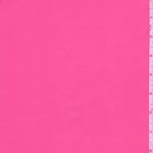 1 3/4 YD PC-Coral Pink Stretch Poplin Fabric