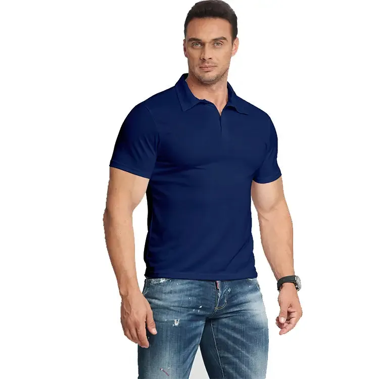 3 Pack Men's Solid Color Polo Shirt