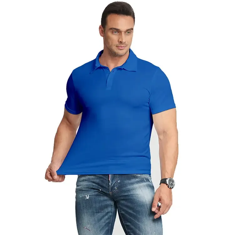 3 Pack Men's Solid Color Polo Shirt