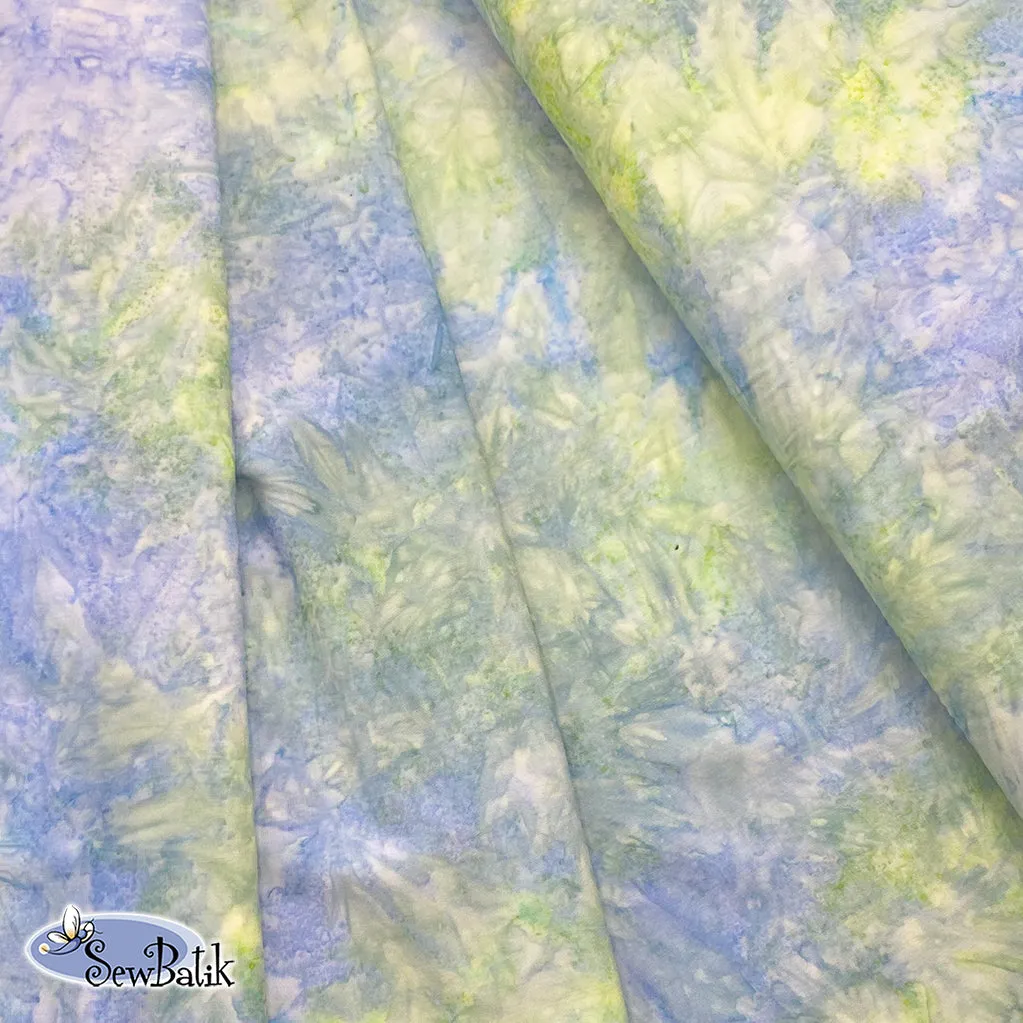 45" Rayon - Hand Dyed - Mint Garden