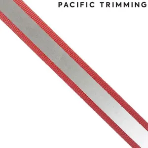 5/8" Reflective Red/Silver Tape : ZRT006RD