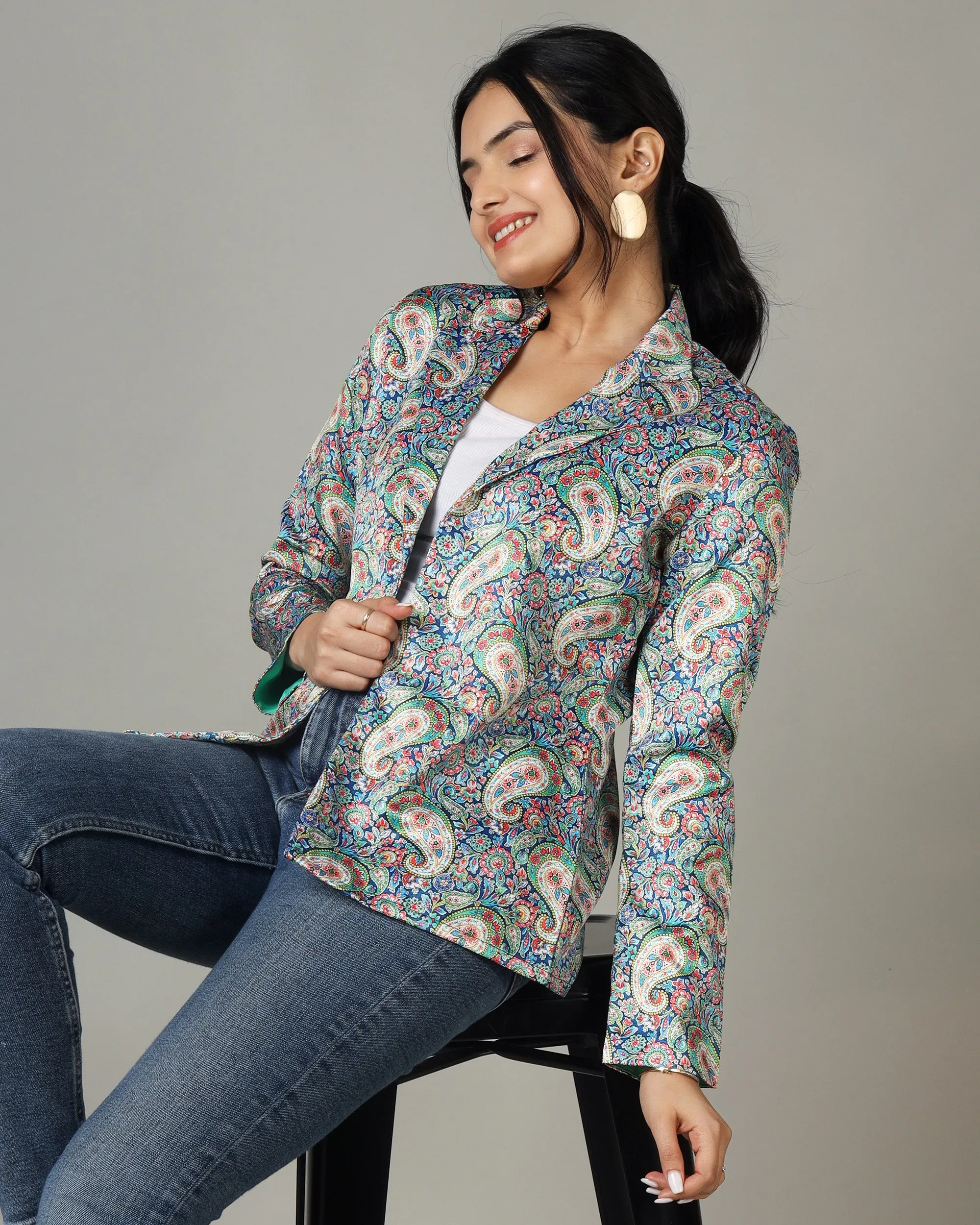 Add Touch of Uniqueness With Paisley Jacket