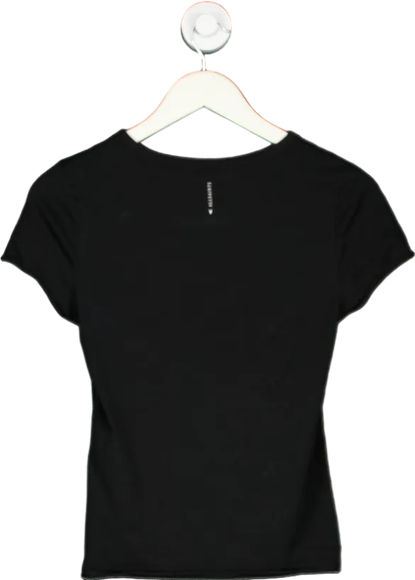 AllSaints Black Bela Tee UK S