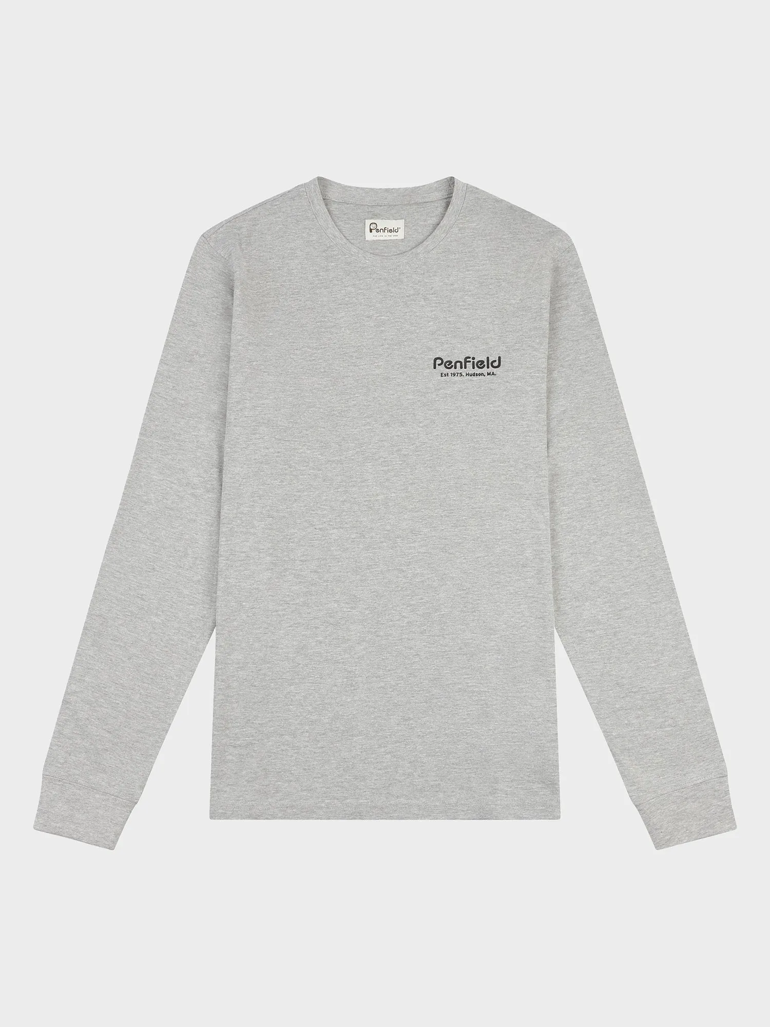 Arc Mountain Long Sleeve T-Shirt in Vintage Grey Heather