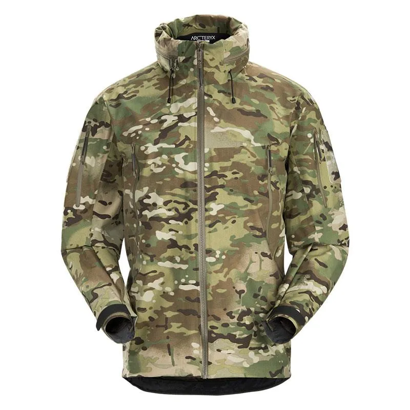 Arcteryx Alpha Jacket Gen 2.1 in Multicam Camo - Lightweight Waterproof Technical Outerwear for Tactical Use