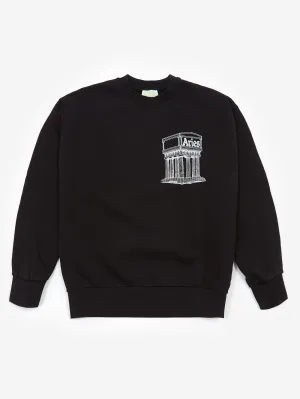 Aries Premium Black Mega Temple Sweatshirt