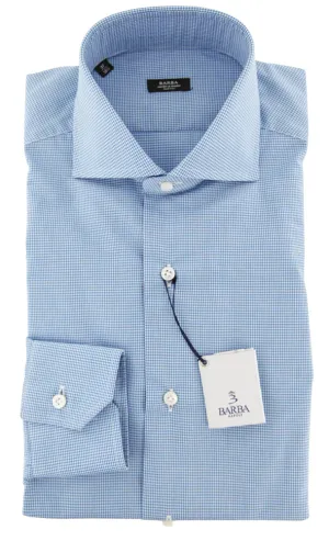 Barba Napoli Light Blue Shirt - Extra Slim