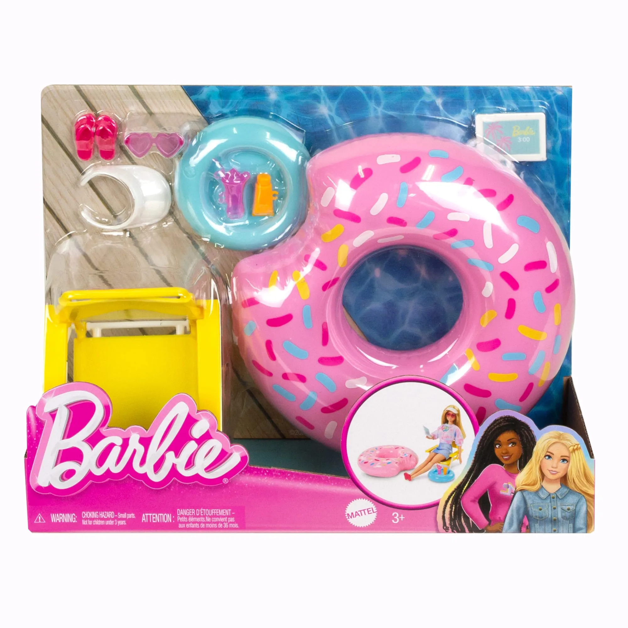 Barbie Accessories, Doll House Furniture, Pool Day Story Starter