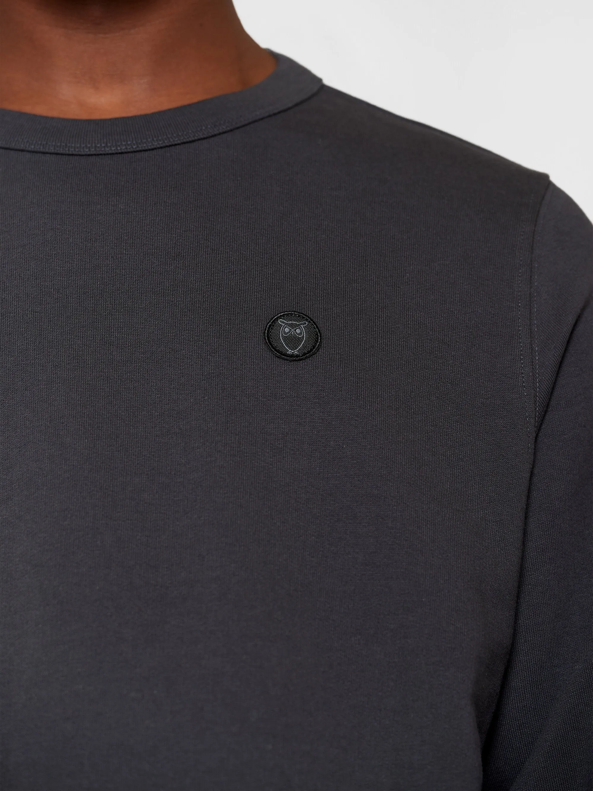 Basic badge sweat - Phantom