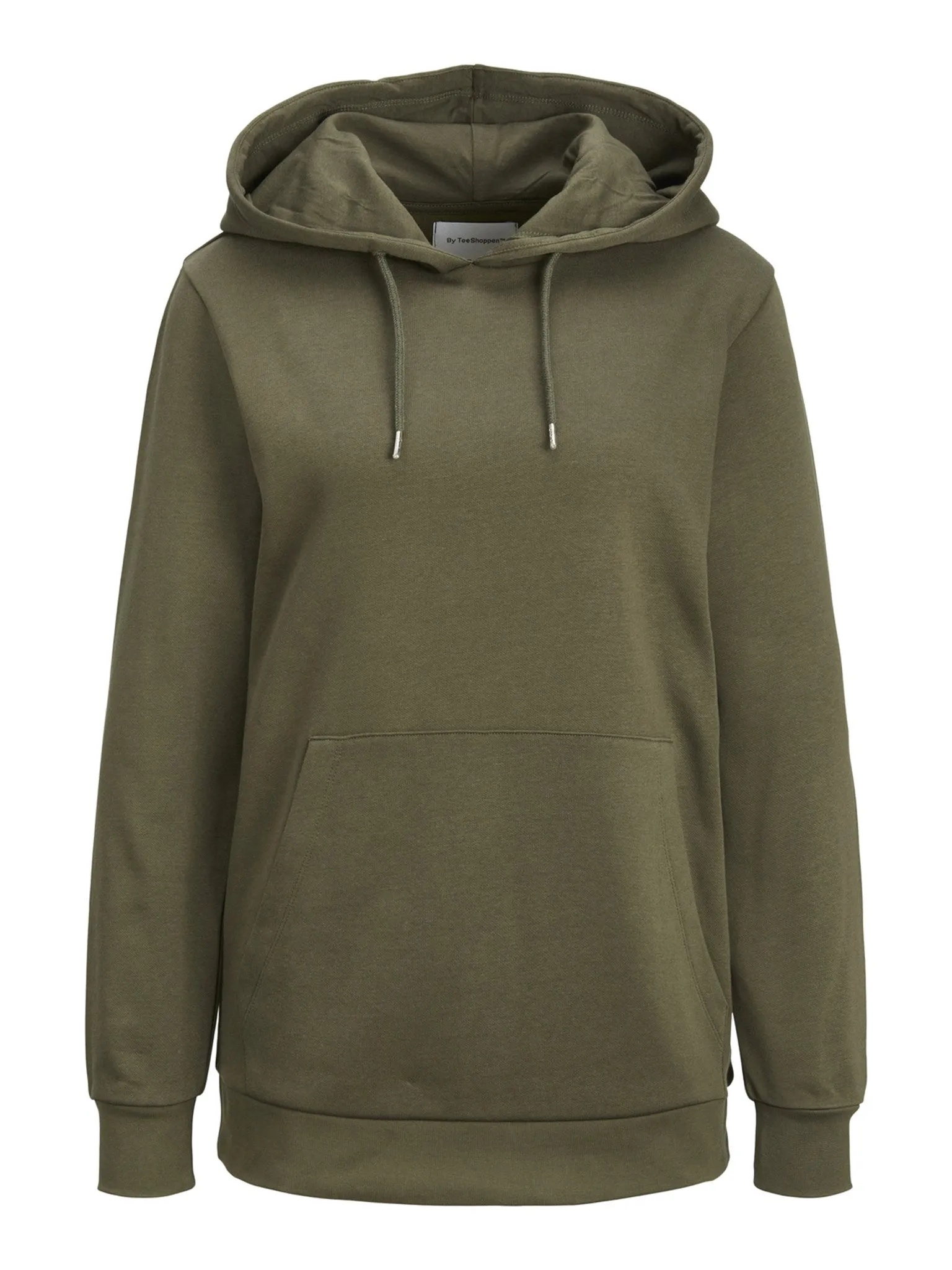 Basic Hoodie Sweat - Mørkegrøn