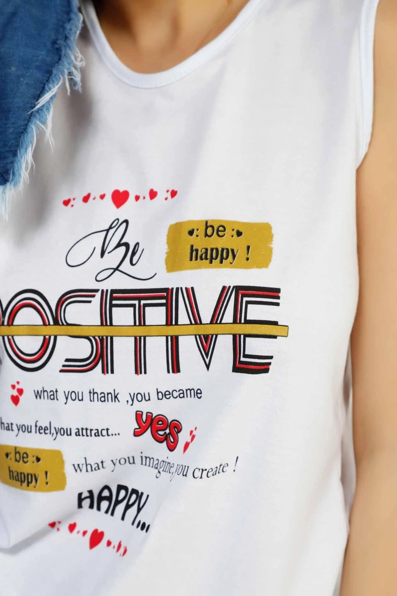 BE POSITIVE BE HAPPY SET 9031