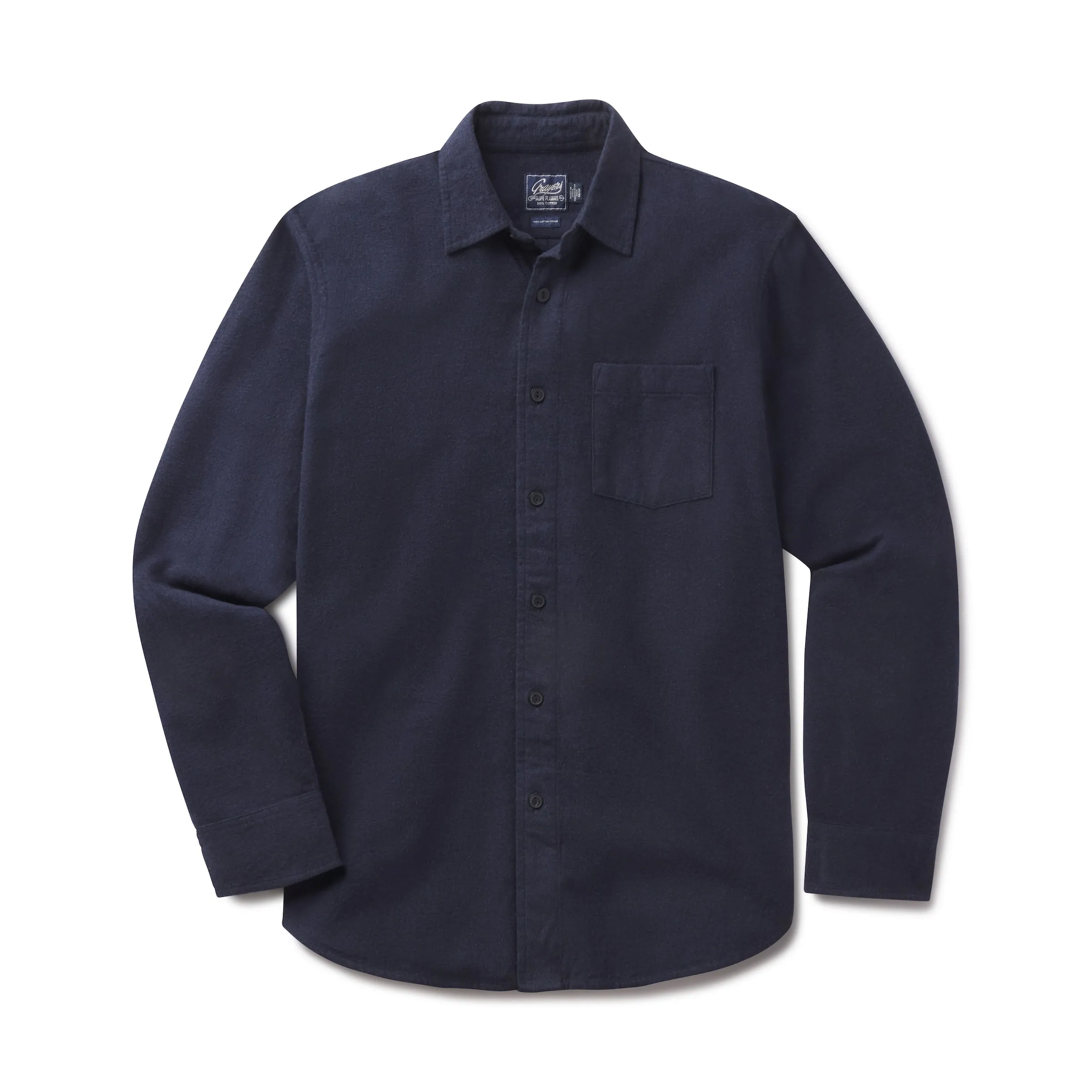 Belvedere Heather Lux Flannel - Blueberry