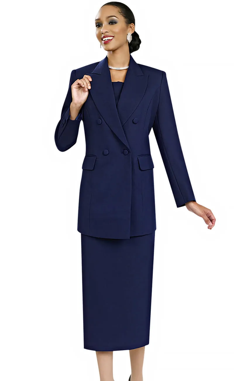 Ben Marc Usher Suit 2298-Navy