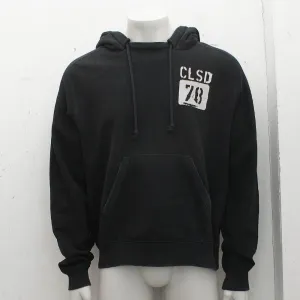 Black Hooded Sweat Top