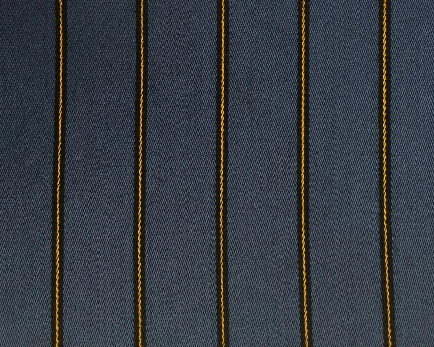 Blue, Yellow And Black Blazer/Boating Stripe 1 1/4'' Repeat Jacketing