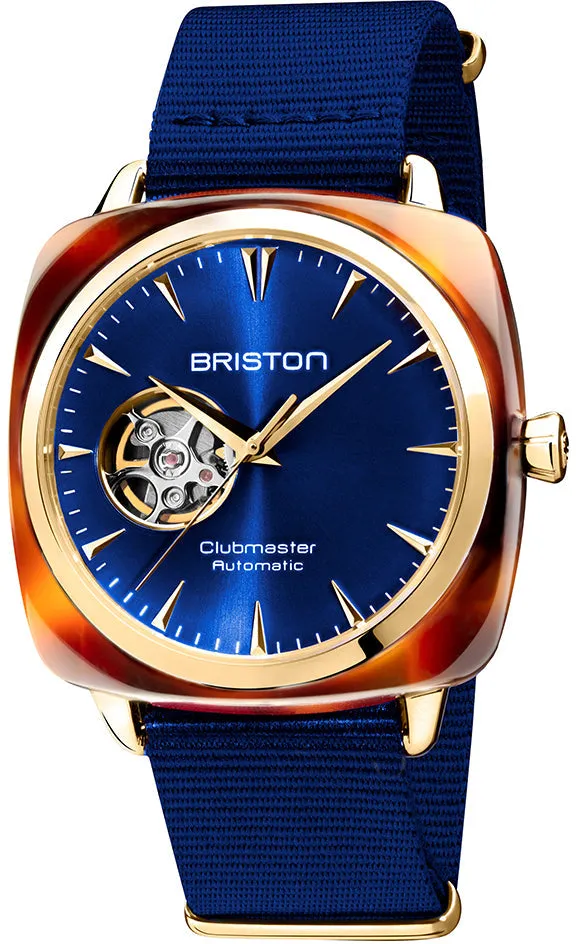 BRIS Watch Clubmaster Classic Acetate Gold