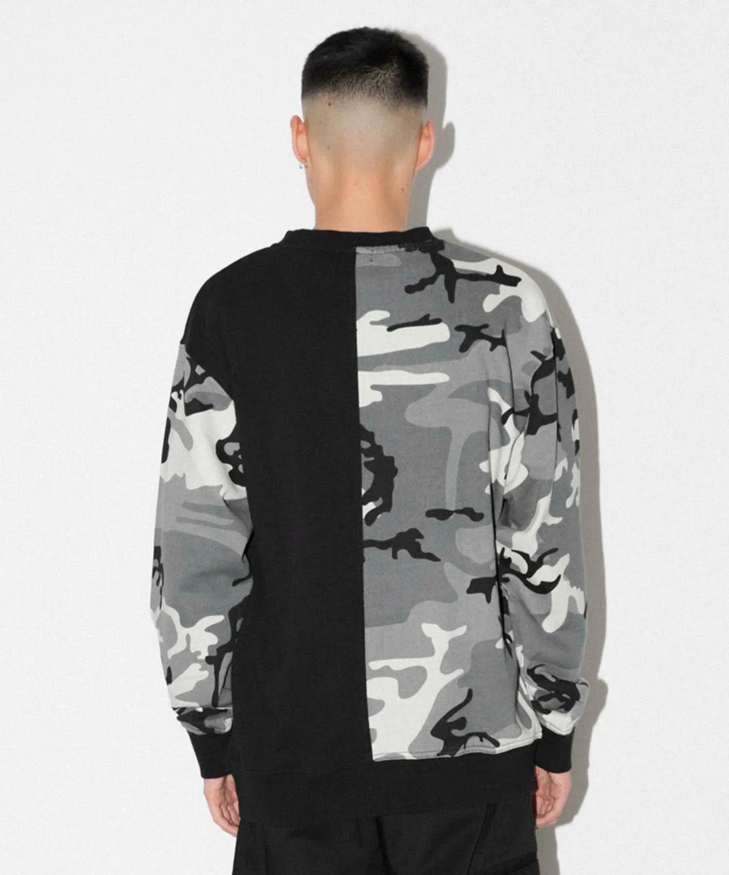 CAMO CREWNECK SWEAT