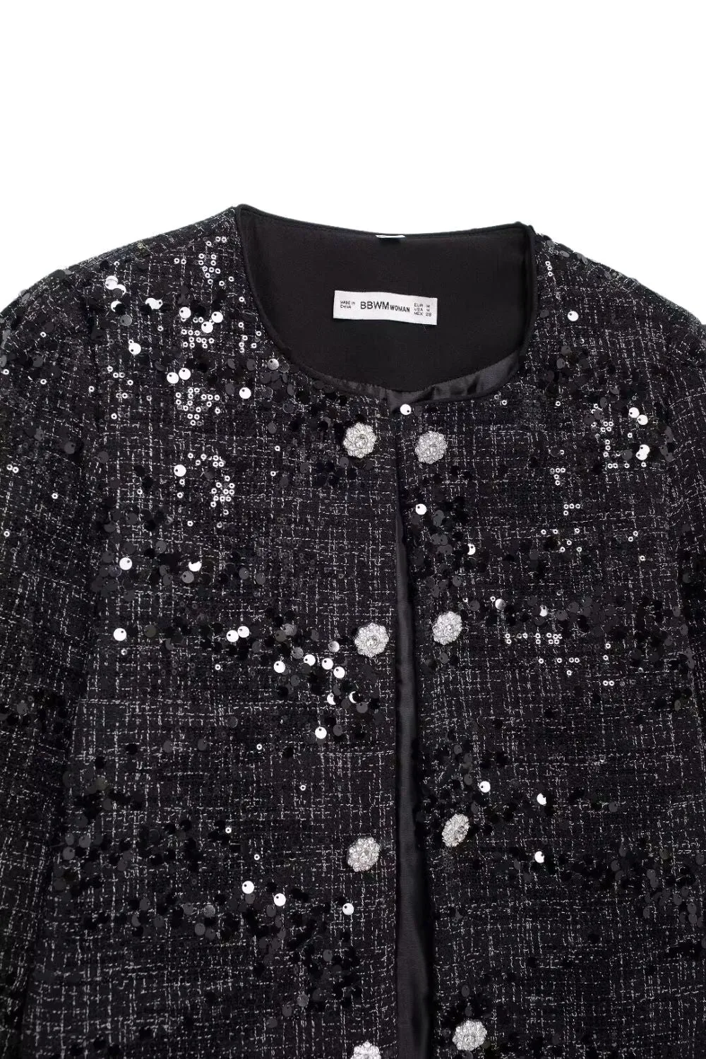 'Charlotte' Shimmering Sequin Jacket