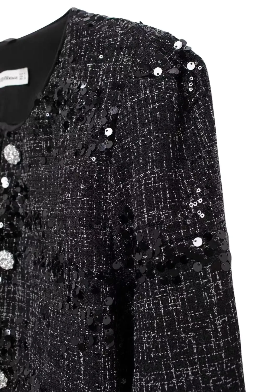 'Charlotte' Shimmering Sequin Jacket