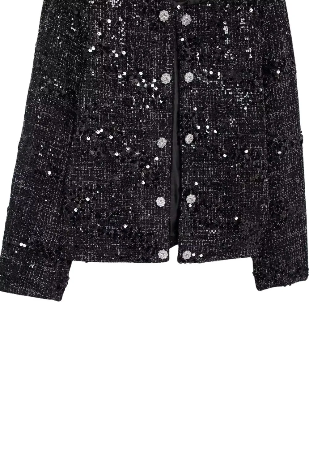 'Charlotte' Shimmering Sequin Jacket