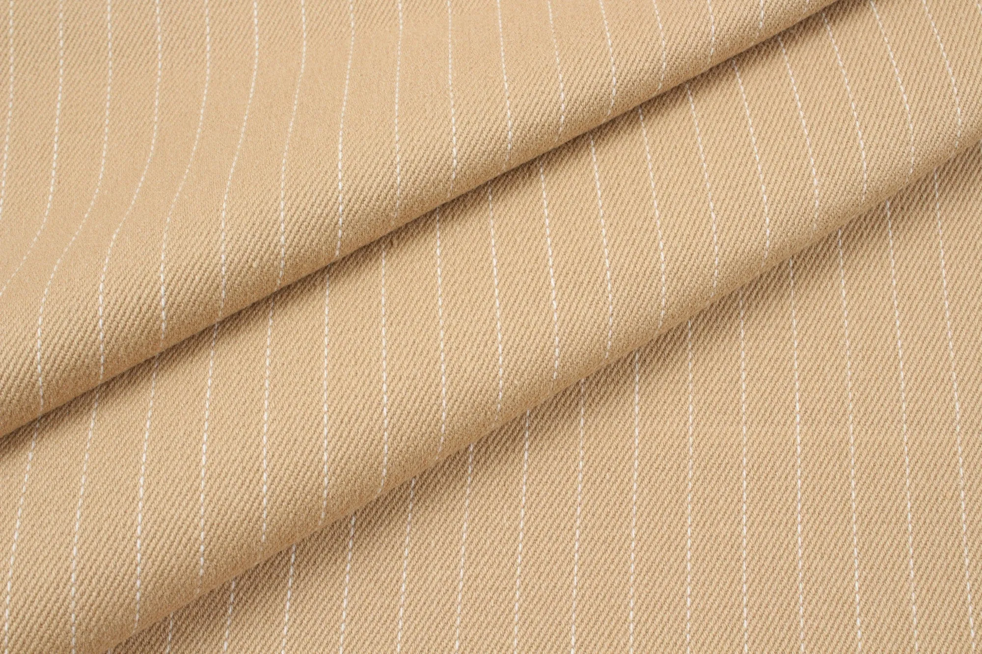 Cotton and Ecovero Viscose Twill for Bottoms and Jackets - Diplomatic Stripes