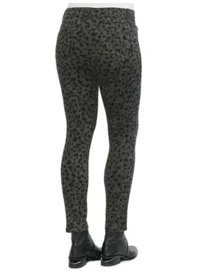 Democracy brand 28/12.5" "AB"Solution Animal Print High Rise Double Zip Ankle Jegging