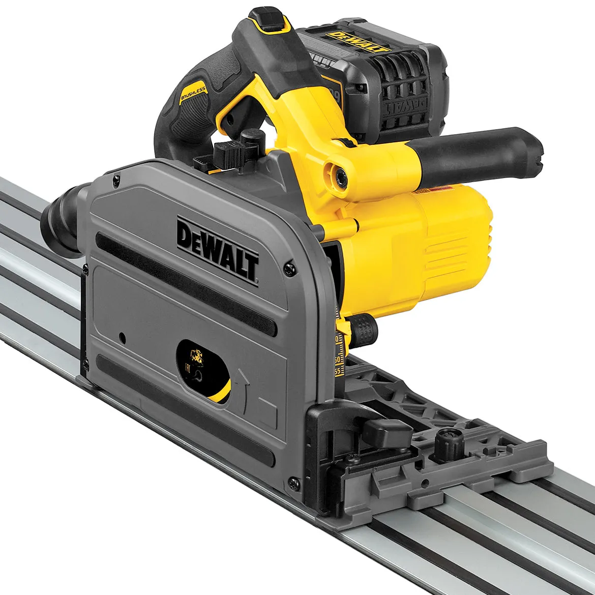 DeWALT DCS520T1 60V 6-1/2-Inch Straight Plunge Cordless Tracksaw Kit