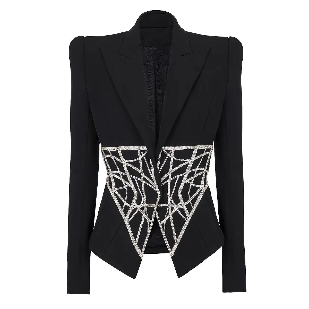 Diamond Corset Blazer Jacket