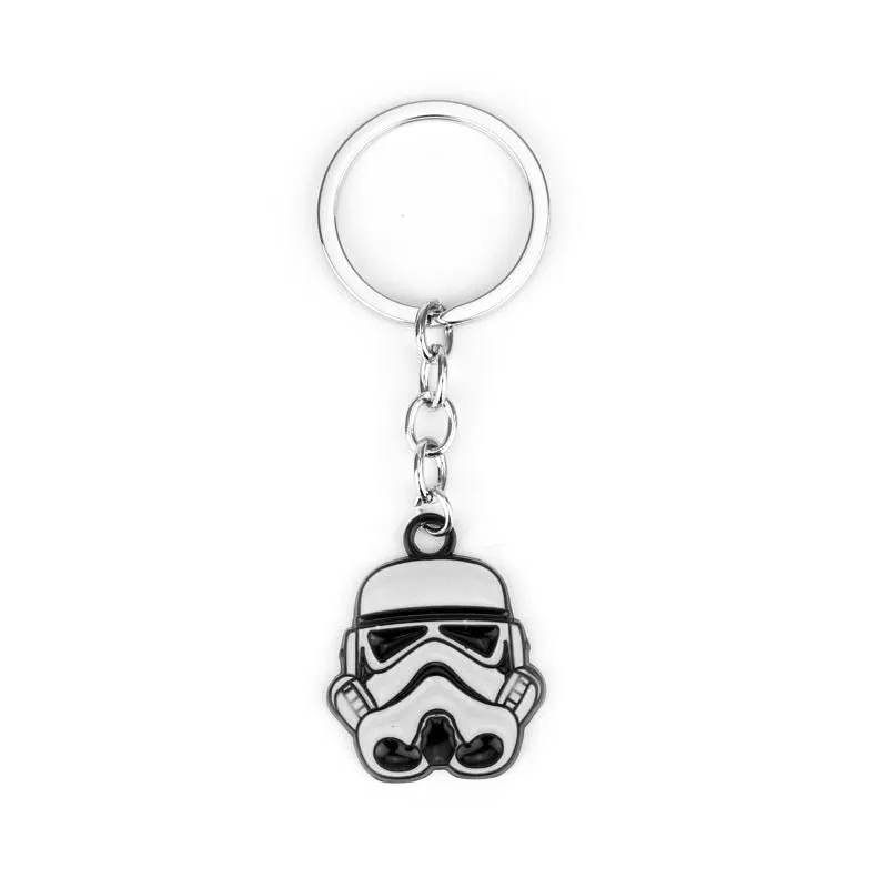 Disney Classic Movie Star Wars Ultimate Weapon Death Star Pendant Keychain Silver Color Battle Station Keyring Jewelry