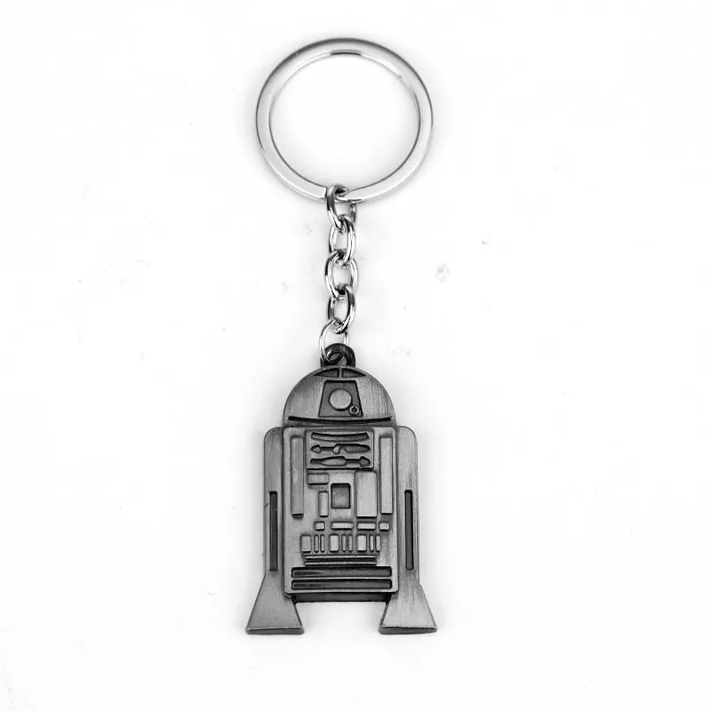 Disney Classic Movie Star Wars Ultimate Weapon Death Star Pendant Keychain Silver Color Battle Station Keyring Jewelry