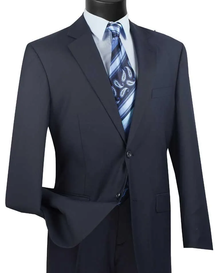 Navy Two-Piece Executive Regular Fit Suit