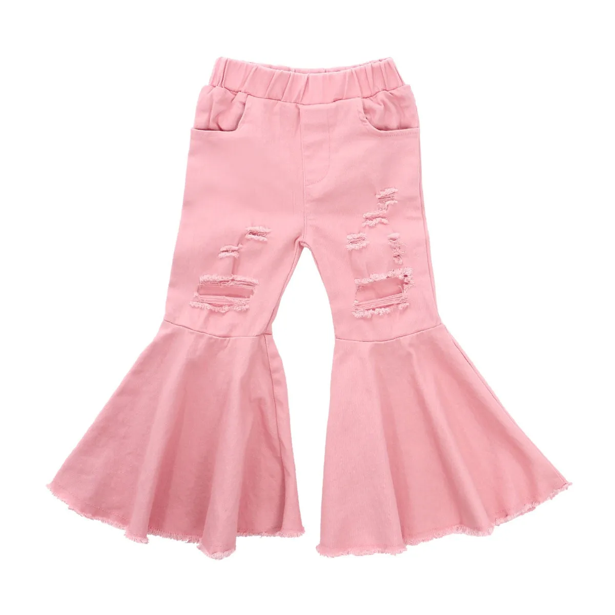 Fashionista Flare Pants, Ripped Boot, 2T-6T