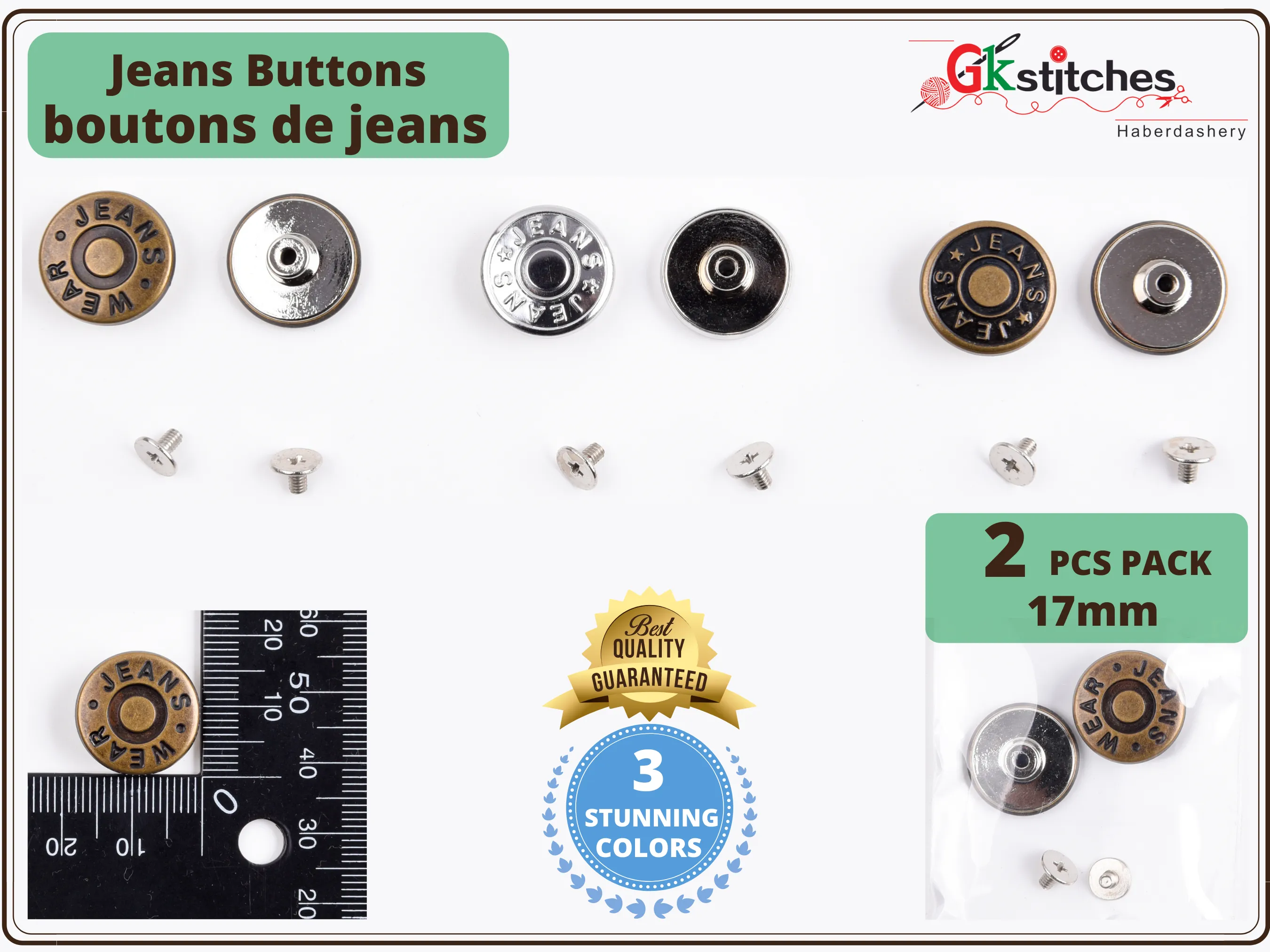 Jeans Button