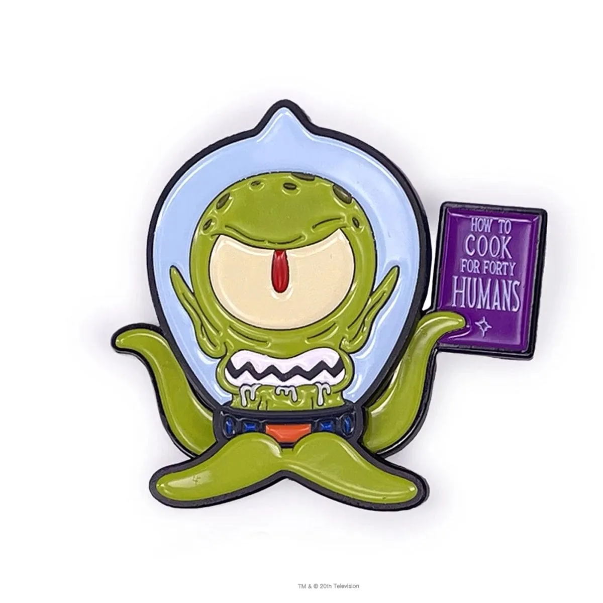 Kang & Kodos Treehouse of Horror Double Enamel Pin Set by Simpsons x Kidrobot