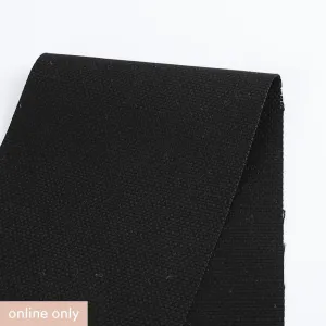 Linen / Cotton Canvas - Black