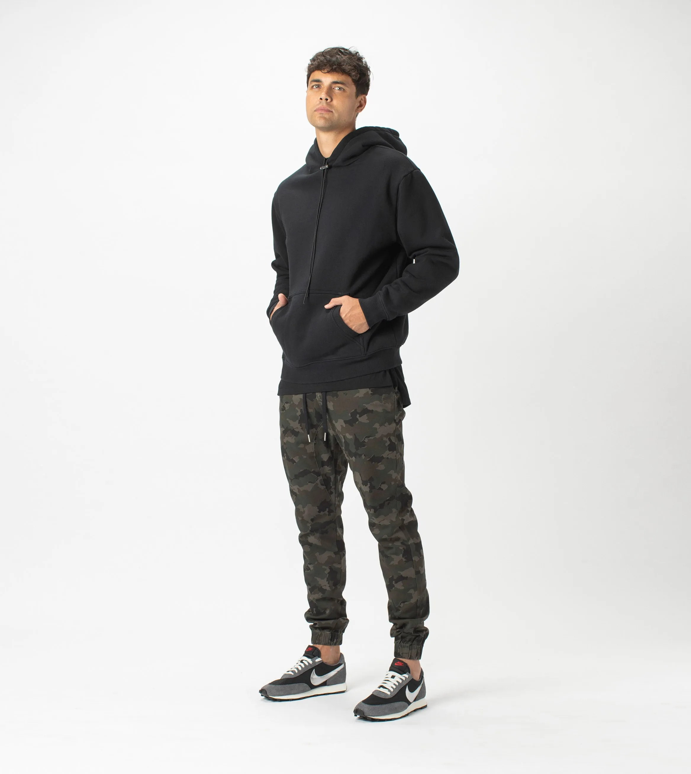 Lowgo Hood Sweat Black