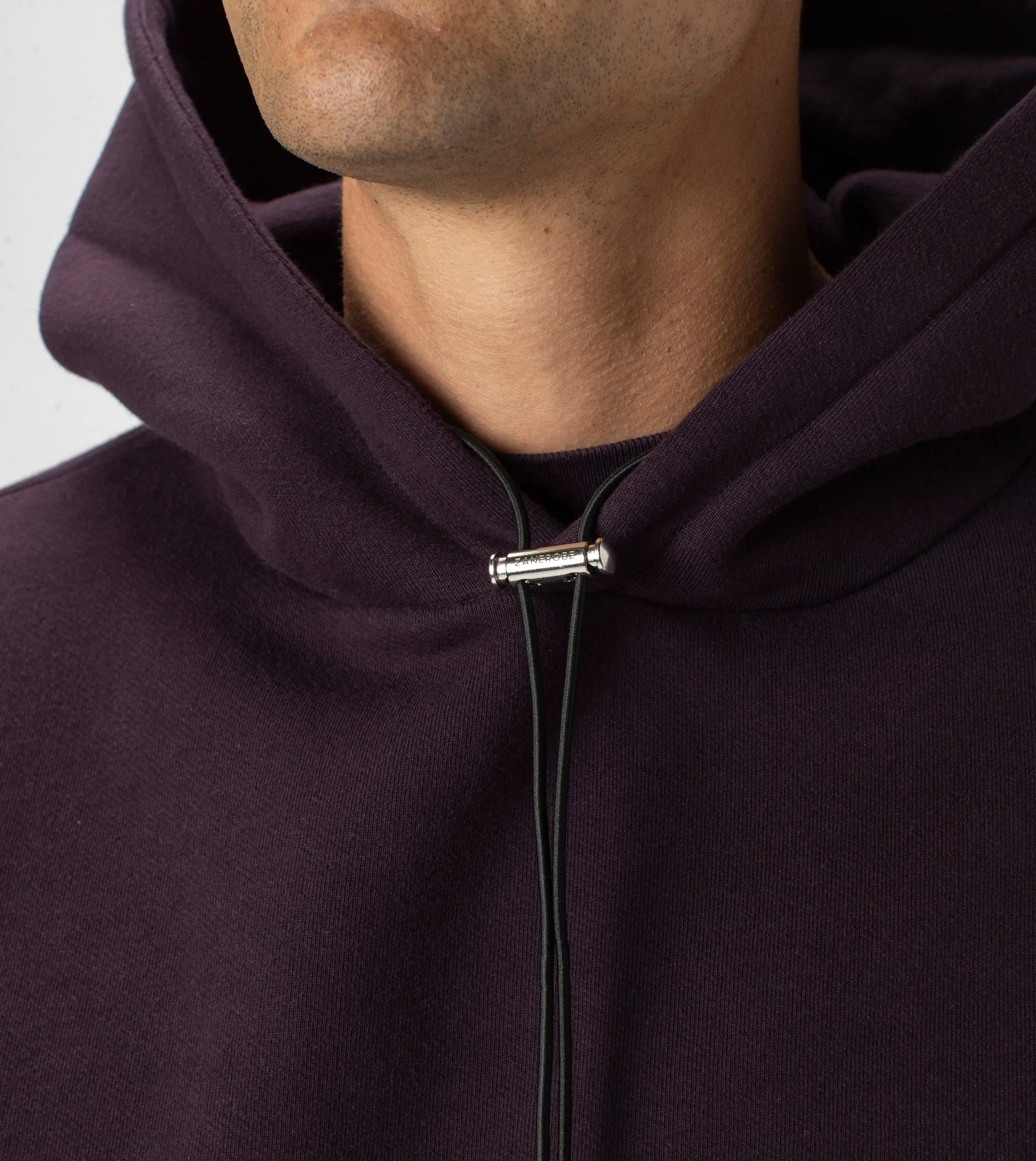 Lowgo Hood Sweat Dk Grape