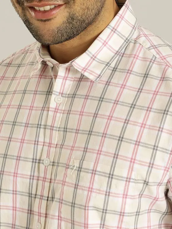 Men Checked Full Sleeve Cotton Shirt