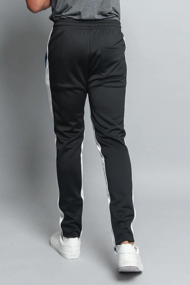 Men's Color Blocked Track Pants