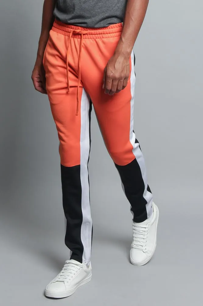 Men's Color Blocked Track Pants