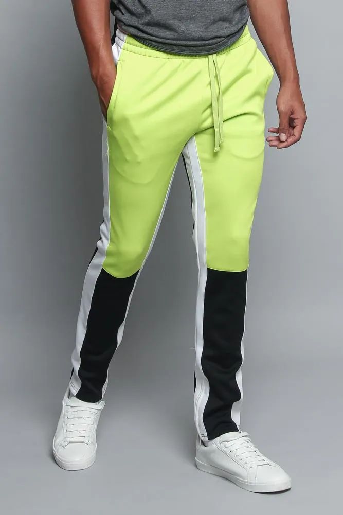 Men's Color Blocked Track Pants