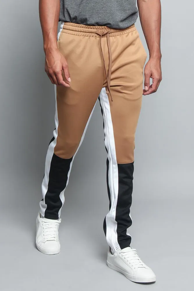 Men's Color Blocked Track Pants