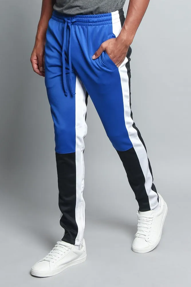 Men's Color Blocked Track Pants