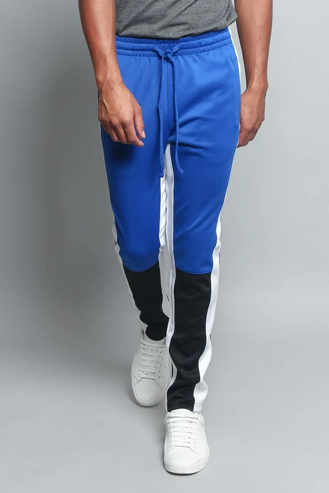 Men's Color Blocked Track Pants