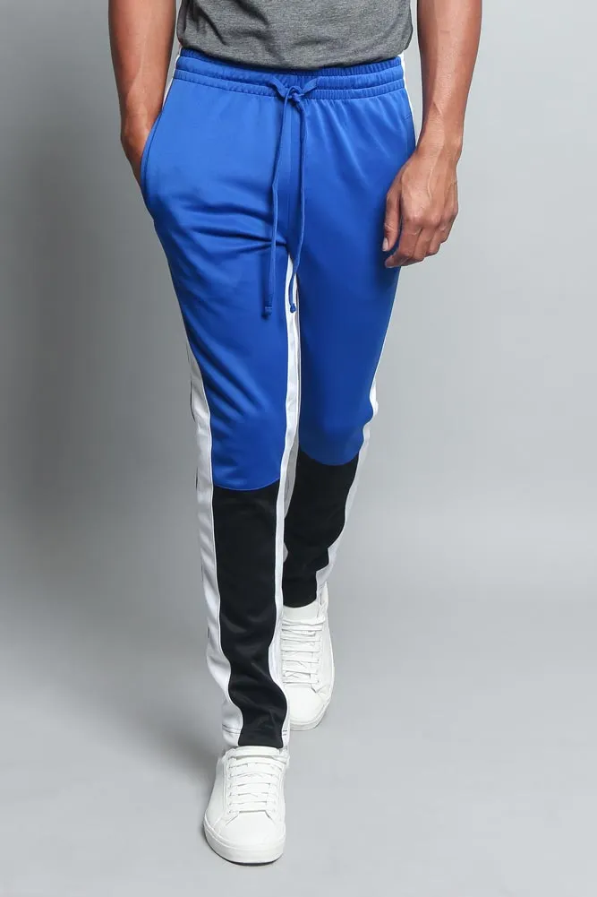 Men's Color Blocked Track Pants