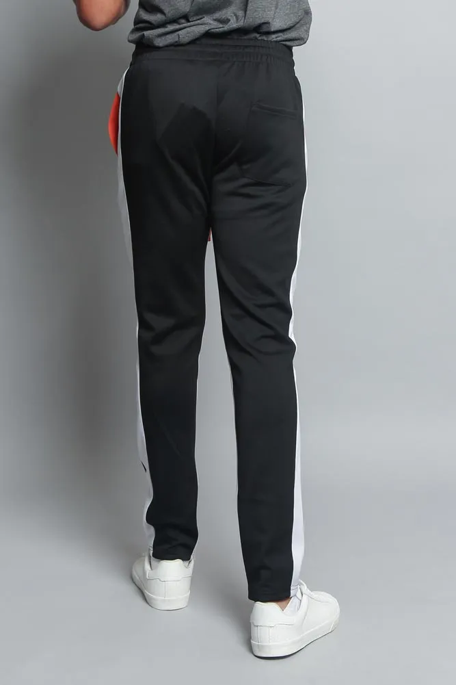 Men's Color Blocked Track Pants