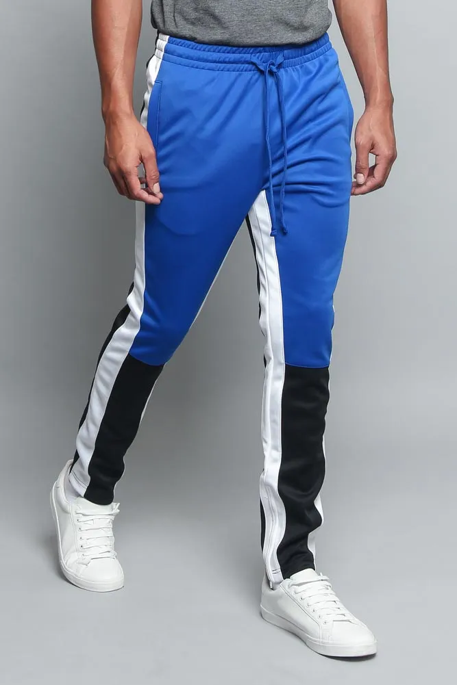 Men's Color Blocked Track Pants