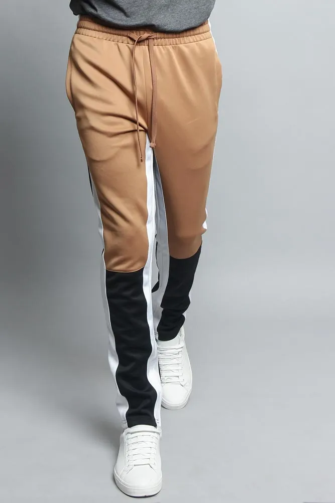 Men's Color Blocked Track Pants