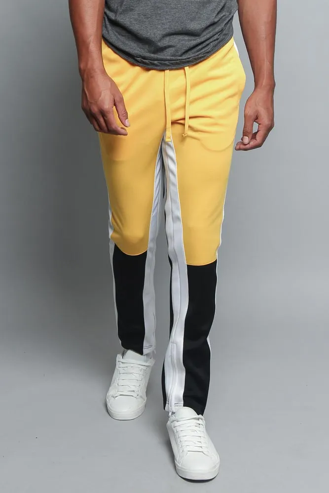 Men's Color Blocked Track Pants