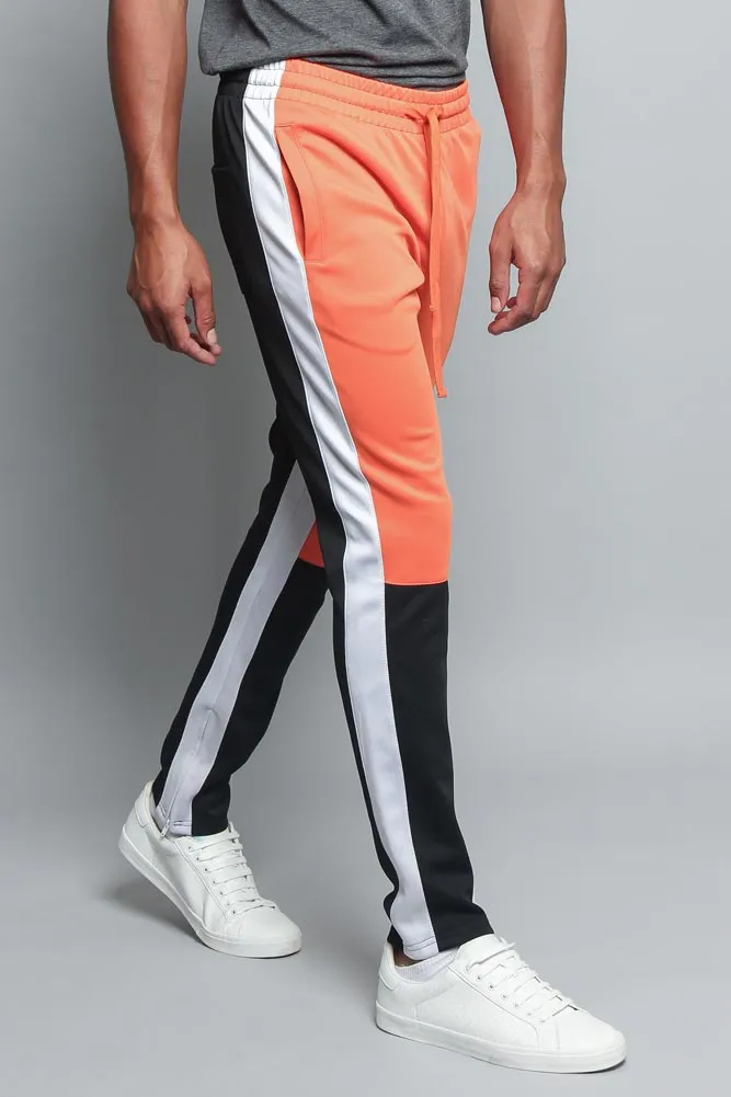 Men's Color Blocked Track Pants